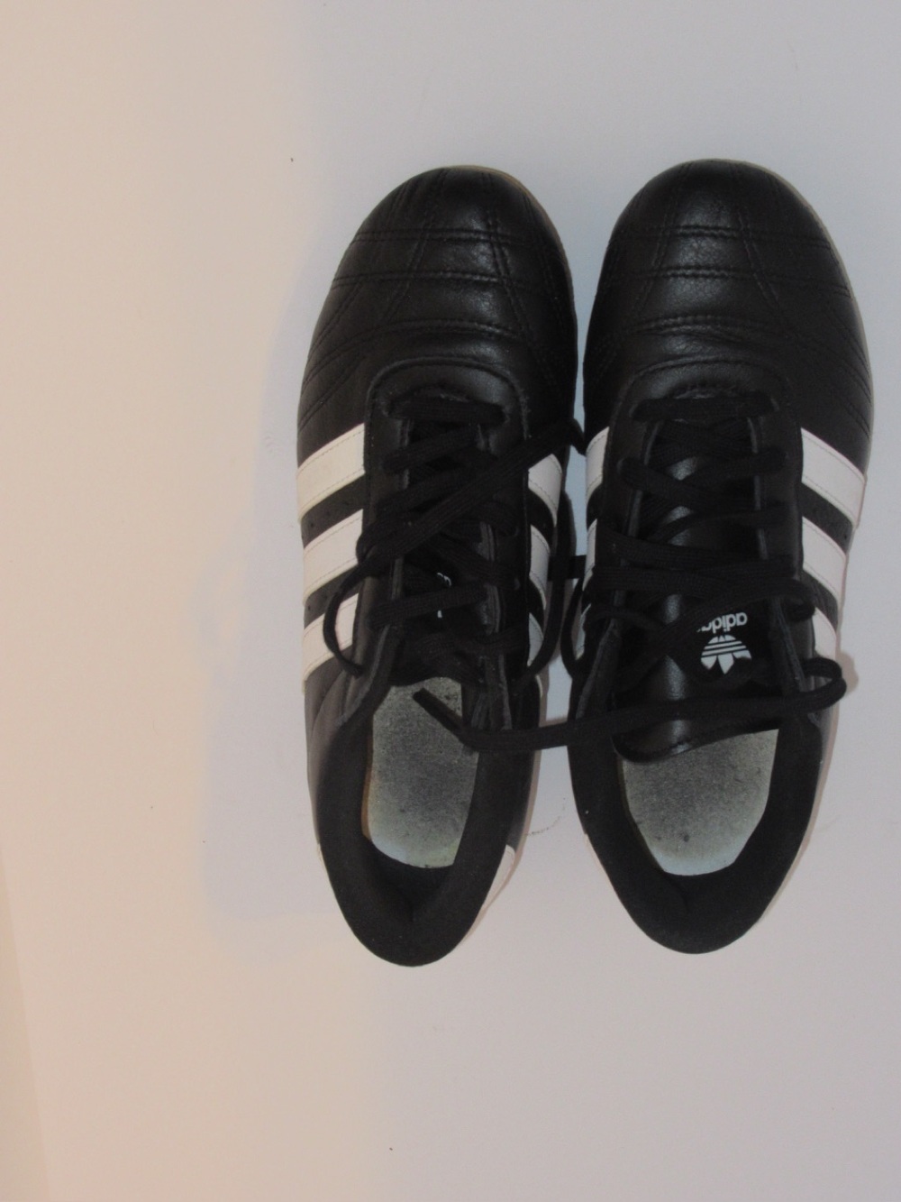 adidas Black and White Mens Low-Top Sneakers
